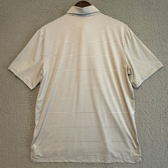 RLX Ralph Lauren Polo Shirt Mens Large KINLOCH Golf Gray Short Sleeve Button - Picture 8 of 16